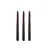 Partydeco Blutkerzen 20,4 cm 3 St. Schwarz/Rot