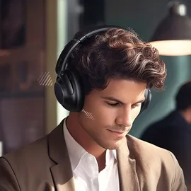 UGREEN HP202 HiTune Max5 Hybrid ANC Negro