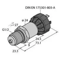 Turck Drucktransmitter PT16R-1008-I2-DA91/X