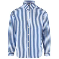 URBAN CLASSICS Striped Summer Shirt - Weiß - S