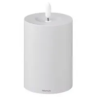 BLOMUS Noca LED-Kerze 12 cm grau