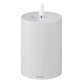 BLOMUS Noca LED-Kerze 12 cm grau