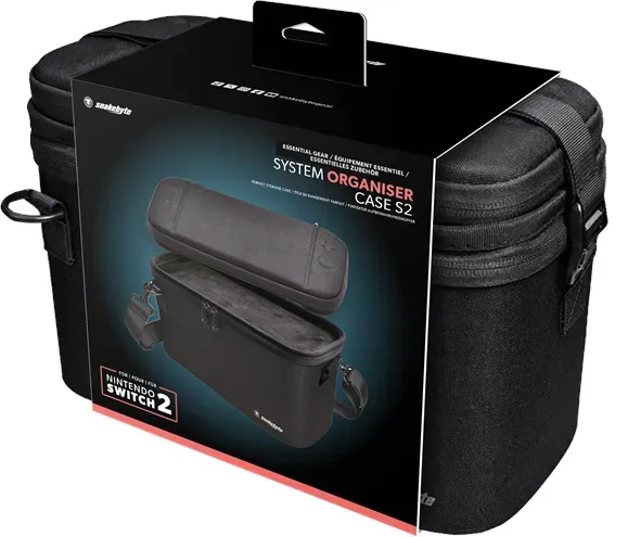 System Organiser Case - Black - Bag - Nintendo Switch 2