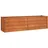 vidaXL Hochbeet Rostig 160 x 40 x 45 cm Cortenstahl