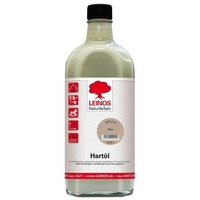 Leinos Hartöl 240 Grau - 0,25 l Flasche
