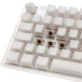 Ducky One 3 Aura White LEDs RGB, MX RGB BROWN, USB, QWERTY US Englisch Weiß