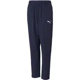 Puma teamRISE Sideline Pants Jr Jogginghose Blau/Weiß 176