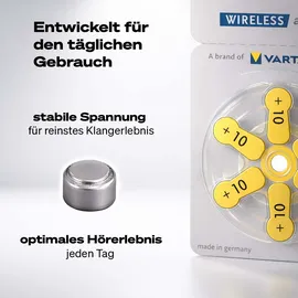 Varta Hörgerätebatterie PR70 1,5 V 6 St.