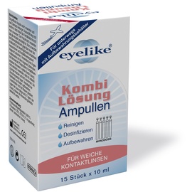 Eyelike Kombi-Lösung Monodosis Ampullen 15 x 10 ml