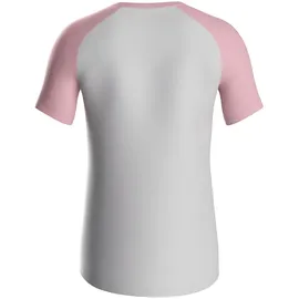 Jako T-Shirt Iconic - soft grey/dusky pink/anthra light