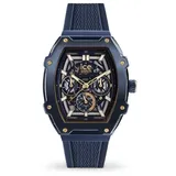 ice-watch Quarzuhr ICE Boliday Skeleton, (Set) blau
