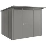 hörmann stauraumsysteme Juno Gerätehaus 2,62 x 2,14 m Grau