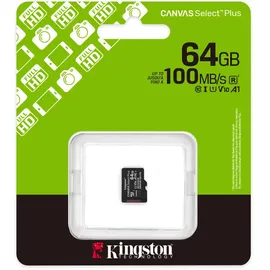 Kingston Canvas Select Plus microSD 64GB micSDXC Gen3 o.Adapter