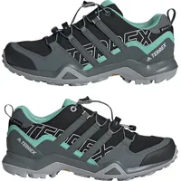 adidas Terrex Swift R2 GTX Damen Core Black/Blue Oxide/Acid mint 40