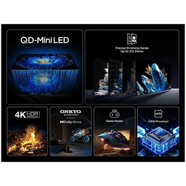 TCL 75C6K 75 Zoll QLED MiniLED 4K Smart TV