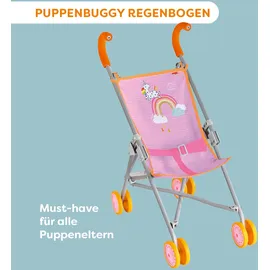 HABA Puppenbuggy Regenbogen rosa