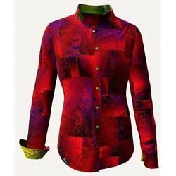 DRACO ROT - Rote Bluse - GERMENS