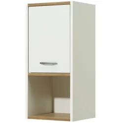 Wandschrank  Stechlinsee , weiß , Maße (cm): B: 33 H: 68 T: 28.0