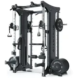 Atletica Dual Multipresse | Studio Qualität | 472kg Eigengewicht SCHWARZ No Size