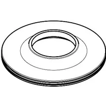 Hansgrohe Rosette Axor Citterio M Griff 4-Loch Wannenarmatur chrom