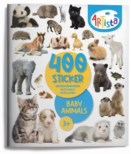 Preisvergleich Produktbild Artista - Stickerbuch Tierbabys