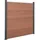 vidaXL Zaun-Set 699 x 186 cm Braun/WPC