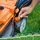 LAWNMASTER CLMF2434G inkl. 2 x 4,0 Ah