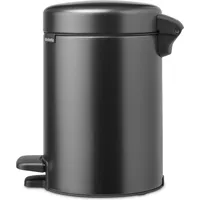 Brabantia Newicon Pedal-Mülleimer 3 l dunkelgrau