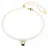 Swarovski Idyllia Halsband Weiß / Goldlegierungsschicht