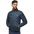 Daunenjacke JACK WOLFSKIN "PASSAMANI DOWN JKT M RDS", Herren, Gr. XXXL (60), blau (midnightsky), Oberstoff: 100% Polyamid ; Futter: 100% Polyester; Füllung: 90% weiße Entendaune; 10% Federn, Jacken