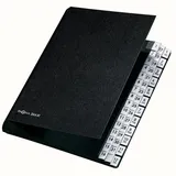 Pagna Pultordner 24441-04 DIN A4 1-31/1-12 44Fächer Hartpappe sw