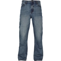 URBAN CLASSICS Flared Jeans Sand Destroyed Washed 36