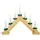 Trendline Schwibbogen 7 LED Lichterbogen Dreieckform 58 x 4 x 38 cm