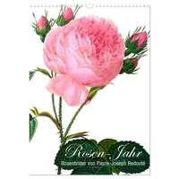 Calvendo Rosen-Jahr (Wandkalender 2026 DIN A3 hoch), CALVENDO Monatskalender