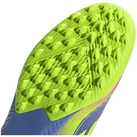 adidas F50 League TF Herren Blue Fusion/Lucid Lemon/Pink 44 2/3