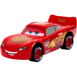 Disney und Pixar Cars Moving Moments Lightning McQueen Spielzeugauto mit Augen und Mund, die sich bewegen