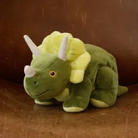 Warmies Wärmekuscheltier Triceraops grün