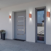ETC Shop 3x LED Außen Bereich Wand Leuchten Balkon