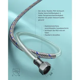 luxuskollektion FORIOUS Wasserhahn Bad Edelstahl Wasserfall