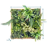 hjh living Pflanzenmatte LEAFLUXE WALL 1 100% Polyethylen