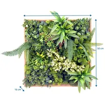 hjh living Pflanzenmatte LEAFLUXE WALL 1 100% Polyethylen