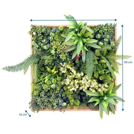 hjh living Pflanzenmatte LEAFLUXE WALL 1 100% Polyethylen
