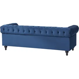 Beliani Sofa 3-Sitzer Chesterfield