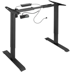 TECTAKE Tischgestell elektrisch höhenverstellbar Memory-Funkt. 85-129x65x71-121cm