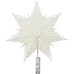 House Doctor, Clip Weihnachtsbaumstern, weiß