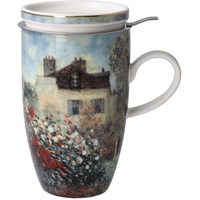 Goebel Claude Monet Teetasse mit Deckel und Sieb 450 ml DAS KÜNSTLERHAUS Porzell