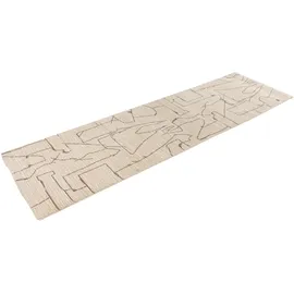 OBSESSION Teppich OBSESSION "My Parma 511", beige (cream), B:80cm H:18mm L:300cm, Polypropylen, Teppiche, Teppich