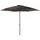 Garden Pleasure Sonnenschirm Ø 300 cm grau