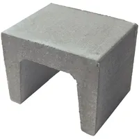 Diephaus U-Stein 40 x 40 x 40 cm grau/schwarz