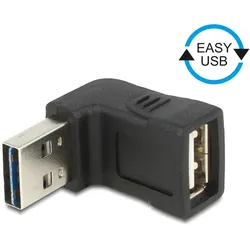 Delock USB-Adapter - USB (W) zu USB (M) - 90° Stecker